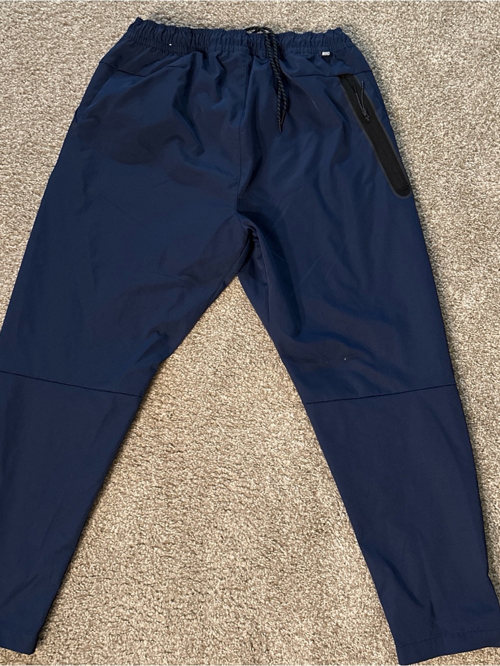 Nike Men’s Navy Jogger Sweatpants - Picture 2 of 5